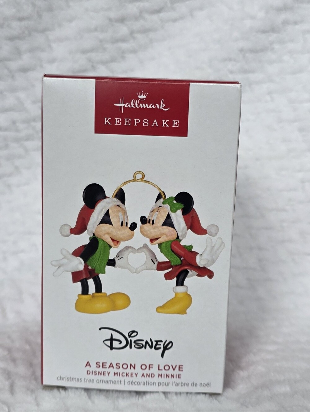 Hallmark Disney Mickey And Mini Keepsake Ornament